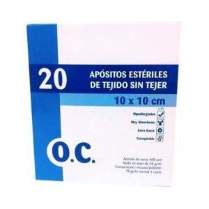 O.C. Dressings without Tissues 20 cmx20 cm 20 units O.C. Dressings without Tissues 20 cmx20 cm 20 units