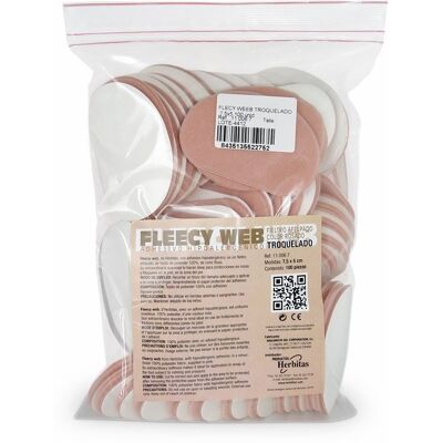 Herbi Feet Felt Fleecy Web Die-cut 100 units 6.5cm x 4.5cm Herbi Feet Felt Fleecy Web Die-cut 100 units 6.5cm x 4.5cm
