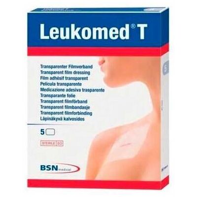 Bsn Medical Leukomed Transparent Dressings 5 Units 15cm x 25cm Bsn Medical Leukomed Transparent Dressings 5 Units 15cm x 25cm