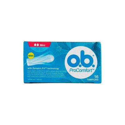 O.B. ProComfort Mini Tampons - Light Flow Discreet Protection O.B. ProComfort Mini Tampons - Light Flow Discreet Protection