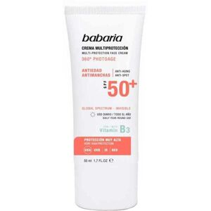 Babaria Sun Cream Spf 50 + Anti-Aging 50 ml Babaria Sun Cream Spf 50 + Anti-Aging 50 ml