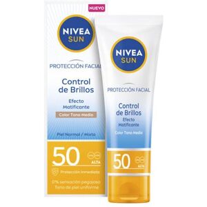 Nivea Sunscreen Shine Control Medium Tone SPF 50 40 ml Nivea Sunscreen Shine Control Medium Tone SPF 50 40 ml