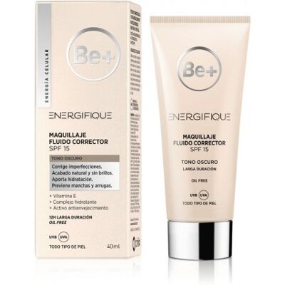Be+ Energifique Maquillaje Corrector SPF15 Oscuro - Makeup Foundation Be+ Energifique Maquillaje Corrector SPF15 Oscuro - Makeup Foundation