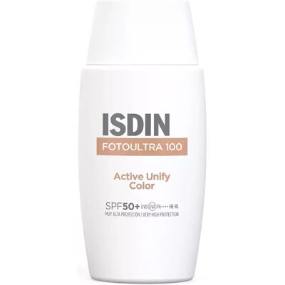Isdin Active Unify Color SPF 50+ Tinted Sunscreen - Melanin Regulation Isdin Active Unify Color SPF 50+ Tinted Sunscreen - Melanin Regulation