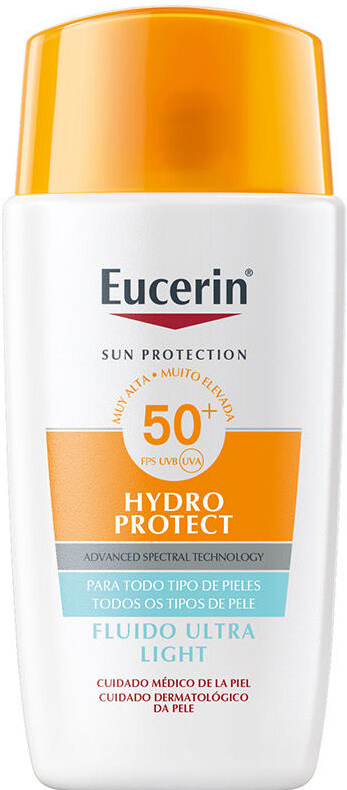 Eucerin Sun Hydro Protect Ultra-Light Fluid SPF 50+ Sunscreen 50ml