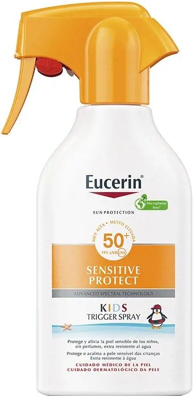Eucerin Sun Sensitive Protect Kids Trigger Spray SPF 50+ Sunscreen 250ml
