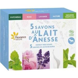 Fleurance Nature Chest of 5 Soaps with Donkey Milk Fleurance Nature Chest of 5 Soaps with Donkey Milk