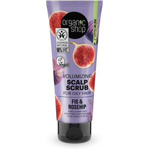 Organic Shop Hygro Volumizing Scalp Scrub & Rosehip 75ml Organic Shop Hygro Volumizing Scalp Scrub & Rosehip 75ml
