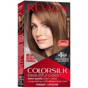 Revlon ColorSilk Beautiful Color Hair 54 Light Golden Brown Revlon ColorSilk Beautiful Color Hair 54 Light Golden Brown