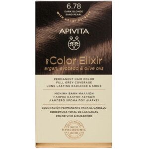 Apivita My Color Elixir Permanent Coloration 6.78 Dark Blonde Sand Apivita My Color Elixir Permanent Coloration 6.78 Dark Blonde Sand