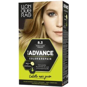 Llongueras Color Advance Color & Repair 8.3 Rubio Claro Dorado Llongueras Color Advance Color & Repair 8.3 Rubio Claro Dorado