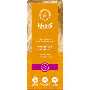 Khadi Natural Hair Dye 100 gr Hint Of Gold Khadi Natural Hair Dye 100 gr Hint Of Gold