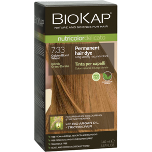 Biokap Nutricolor Delicato 7.33 Hair Dye - Natural, Nourishing Color Biokap Nutricolor Delicato 7.33 Hair Dye - Natural, Nourishing Color