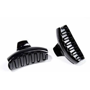 Inca Large Hair Clips 2 Units Black Inca Large Hair Clips 2 Units Black