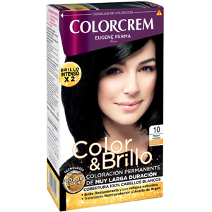 Eugène Perma ColorCrem Permanent Coloring Cream 100 ml 10 Deep Black Eugène Perma ColorCrem Permanent Coloring Cream 100 ml 10 Deep Black
