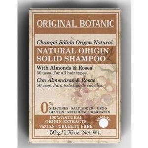 Original Botanic Almond Rose Solid Shampoo - All Hair Types Original Botanic Almond Rose Solid Shampoo - All Hair Types