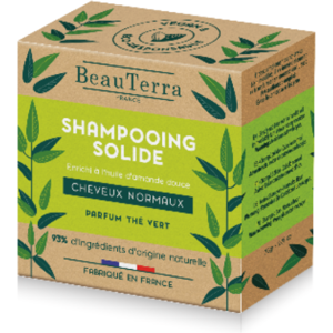 BeauTerra Solid Green Tea Solid Shampoo 75 gr BeauTerra Solid Green Tea Solid Shampoo 75 gr