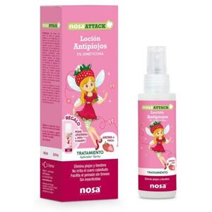 Nosa Attack Anti-Lice Lotion Strawberry 100 ml Nosa Attack Anti-Lice Lotion Strawberry 100 ml