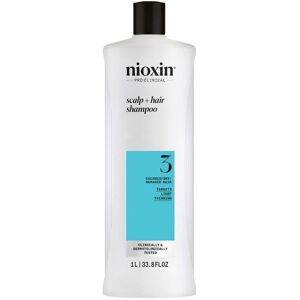Nioxin System 3 Shampoo for Fine, Chemically Treated Hair - Shampoo Nioxin System 3 Shampoo for Fine, Chemically Treated Hair - Shampoo