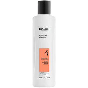Nioxin System 4 - Shampoo - Dyed And Damaged Hair With Advanced Weakening 300 Ml Unisex Nioxin System 4 - Shampoo - Dyed And Damaged Hair With Advanced Weakening 300 Ml Unisex
