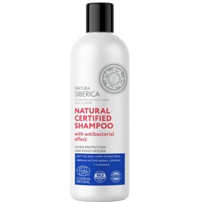 Natura Siberica Certified Natural Shampoo with Hygienic Effect 400 ml Natura Siberica Certified Natural Shampoo with Hygienic Effect 400 ml
