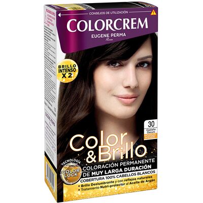 Eugène Perma ColorCrem Permanent Coloration 30 Castaño Oscuro Eugène Perma ColorCrem Permanent Coloration 30 Castaño Oscuro