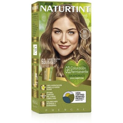 Naturtint Permanent Hair Color Gel, Ammonia-Free Dye 8N Wheat Blonde Naturtint Permanent Hair Color Gel, Ammonia-Free Dye 8N Wheat Blonde