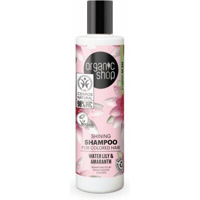 Organic Shop Water Lily Amaranth Shampoo - Hair Type Organic Shop Water Lily Amaranth Shampoo - Hair Type