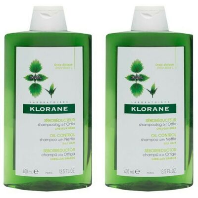 Klorane Nettle Organic Sebum-Regulating Shampoo - Shampoo Klorane Nettle Organic Sebum-Regulating Shampoo - Shampoo