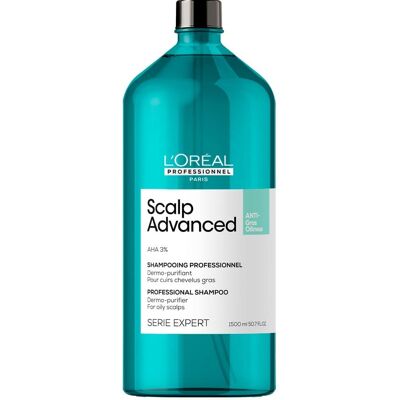 L'Oréal Professionnel - Scalp Advanced Anti-Oiliness Shampoo - Professional Oily Scalp Care L'Oréal Professionnel - Scalp Advanced Anti-Oiliness Shampoo - Professional Oily Scalp Care
