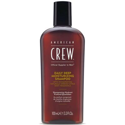 American Crew Daily Deep Moisturizing Shampoo - 100 ml American Crew Daily Deep Moisturizing Shampoo - 100 ml