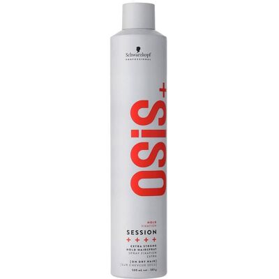 Schwarzkopf OSiS Session Extra Strong Hold Hairspray - 500ml Schwarzkopf OSiS Session Extra Strong Hold Hairspray - 500ml