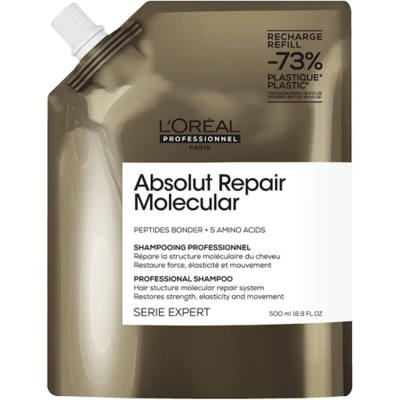 L'Oréal Professionnel Paris Absolut Repair Molecular Sulfate-Free Shampoo - Damaged Hair L'Oréal Professionnel Paris Absolut Repair Molecular Sulfate-Free Shampoo - Damaged Hair