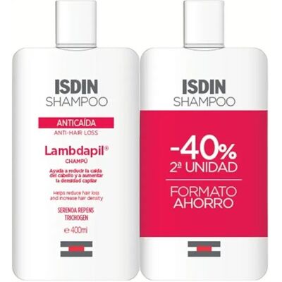 Isdin Lambdapil Duplo Anti-Hair Loss Shampoo - Shampoo Isdin Lambdapil Duplo Anti-Hair Loss Shampoo - Shampoo