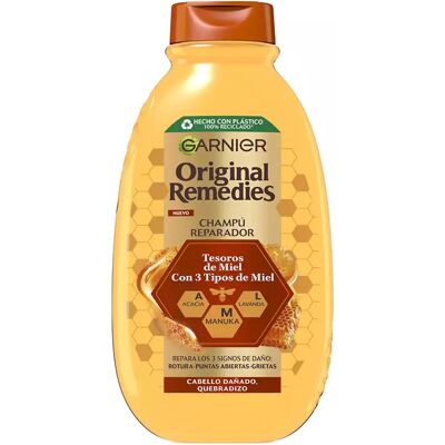 Garnier Original Remedies Honey Treasures Shampoo - Moisturizing - Dry, Damaged Hair Garnier Original Remedies Honey Treasures Shampoo - Moisturizing - Dry, Damaged Hair