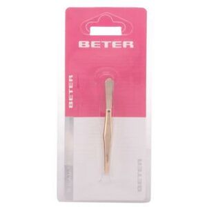 Beter Gilded straight-tip tweezers Beter Gilded straight-tip tweezers