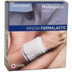 Cinfa Farmalastic Innova Velcro White T/GE Wristband Cinfa Farmalastic Innova Velcro White T/GE Wristband