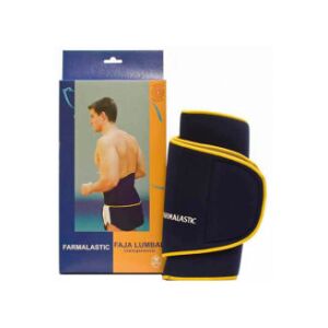 Farmalastic Lumbar Support Neoprene Belt - Support for Back Pain Relief Farmalastic Lumbar Support Neoprene Belt - Support for Back Pain Relief