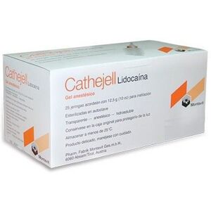Corysan Cathejell Lidocaine Gel 25 Syringe 12.5 Gr Corysan Cathejell Lidocaine Gel 25 Syringe 12.5 Gr