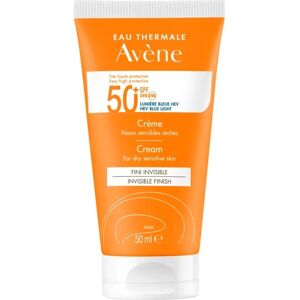 Avène Sunscreen Cream SPF 50+ Dry and Sensitive Skin 50 ml 50 ml Avène Sunscreen Cream SPF 50+ Dry and Sensitive Skin 50 ml 50 ml