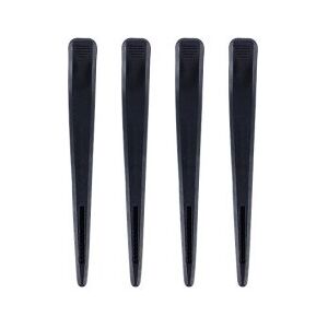Wad Professional Beauty Hair Clip Set Super Strong Hinge 4 Units Black Wad Professional Beauty Hair Clip Set Super Strong Hinge 4 Units Black