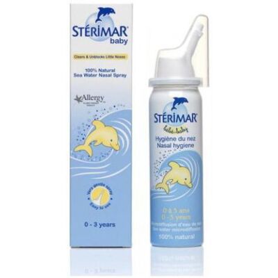 Sterimar Baby Nasal Spray 50ml - Baby Nasal Hygiene Sterimar Baby Nasal Spray 50ml - Baby Nasal Hygiene