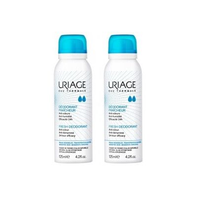 Uriage Fresh Deodorant Spray Pack 2 x 125 ml Uriage Fresh Deodorant Spray Pack 2 x 125 ml
