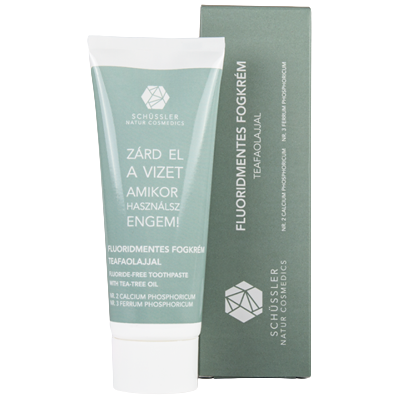 Schüssler Naturcosmedics Tea Tree Aloe Fluorless Toothpaste Schüssler Naturcosmedics Tea Tree Aloe Fluorless Toothpaste