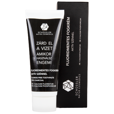 Schüssler Natur Cosmedics Activated Charcoal Toothpaste - Natural, Vegan, SLS-Free Schüssler Natur Cosmedics Activated Charcoal Toothpaste - Natural, Vegan, SLS-Free