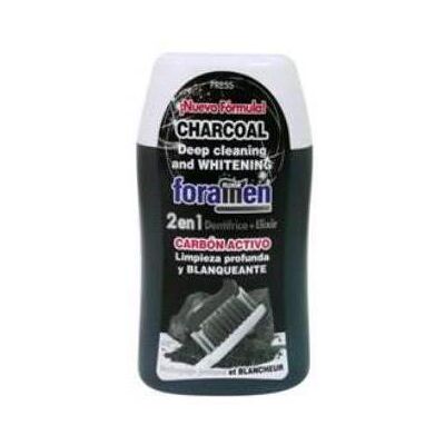 Foradent Crema Dental Charcoal - 2-in-1 Protects Enamel Foradent Crema Dental Charcoal - 2-in-1 Protects Enamel