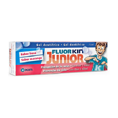 Fluor-Kin Junior Strawberry Toothpaste - Toothpaste Fluor-Kin Junior Strawberry Toothpaste - Toothpaste