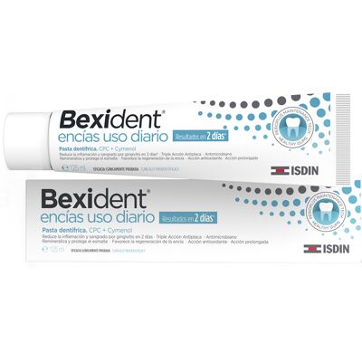 Isdin Bexident Gums Daily Use Toothpaste - Gum Care - 125ml Isdin Bexident Gums Daily Use Toothpaste - Gum Care - 125ml
