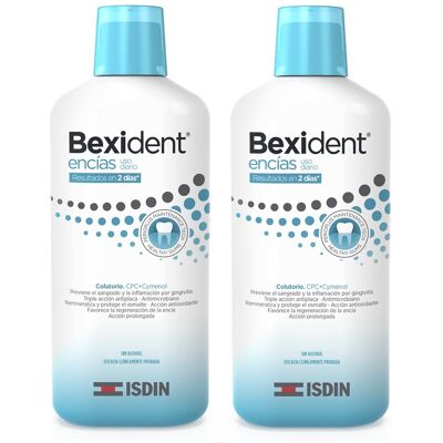 Isdin Bexident Mouthwash 2x500ml - Mouthwash for Healthy Gums Isdin Bexident Mouthwash 2x500ml - Mouthwash for Healthy Gums