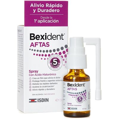 Isdin Bexident Aftas Spray - Mouth Ulcer Relief Isdin Bexident Aftas Spray - Mouth Ulcer Relief